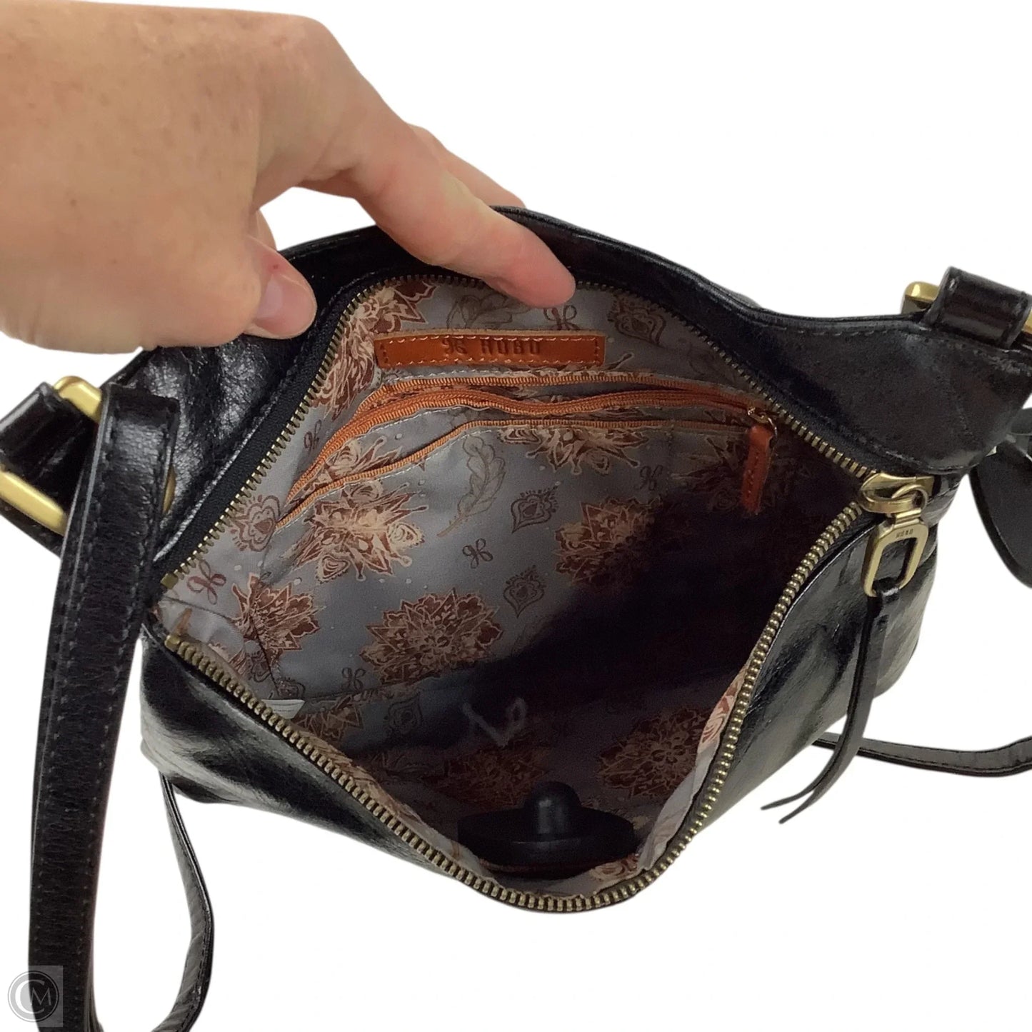 Crossbody Leather By Hobo Intl, Size: Medium