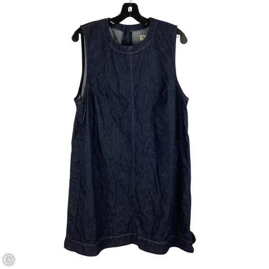 Dress Casual Short By Madewell In Blue Denim, Size: 16