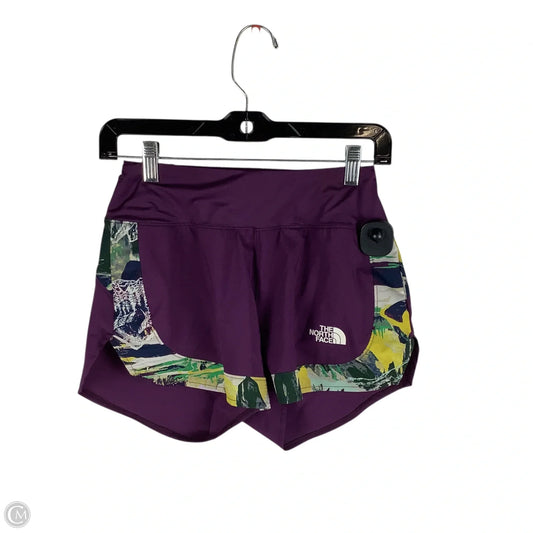 Athletic Shorts By The North Face In Purple, Size: Xs