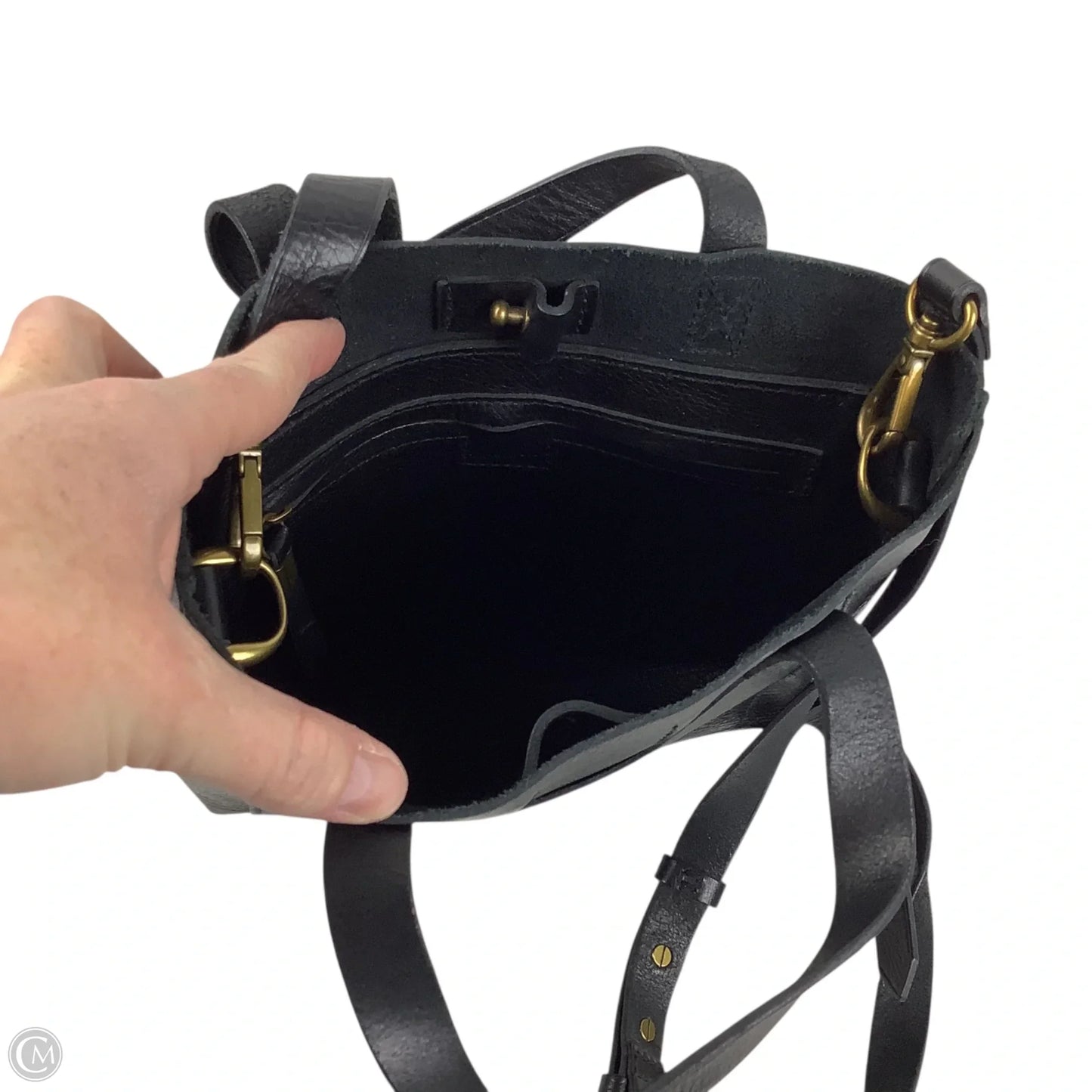 Crossbody Leather By Madewell, Size: Small