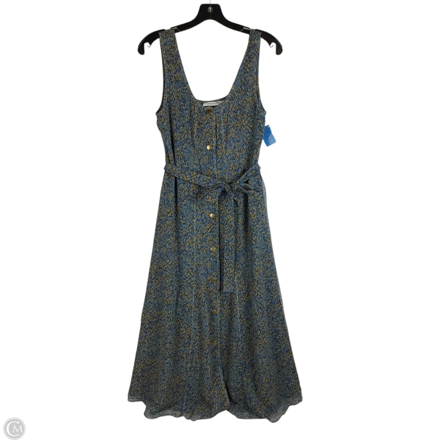 Dress Designer By Coach In Blue & Brown, Size: 0