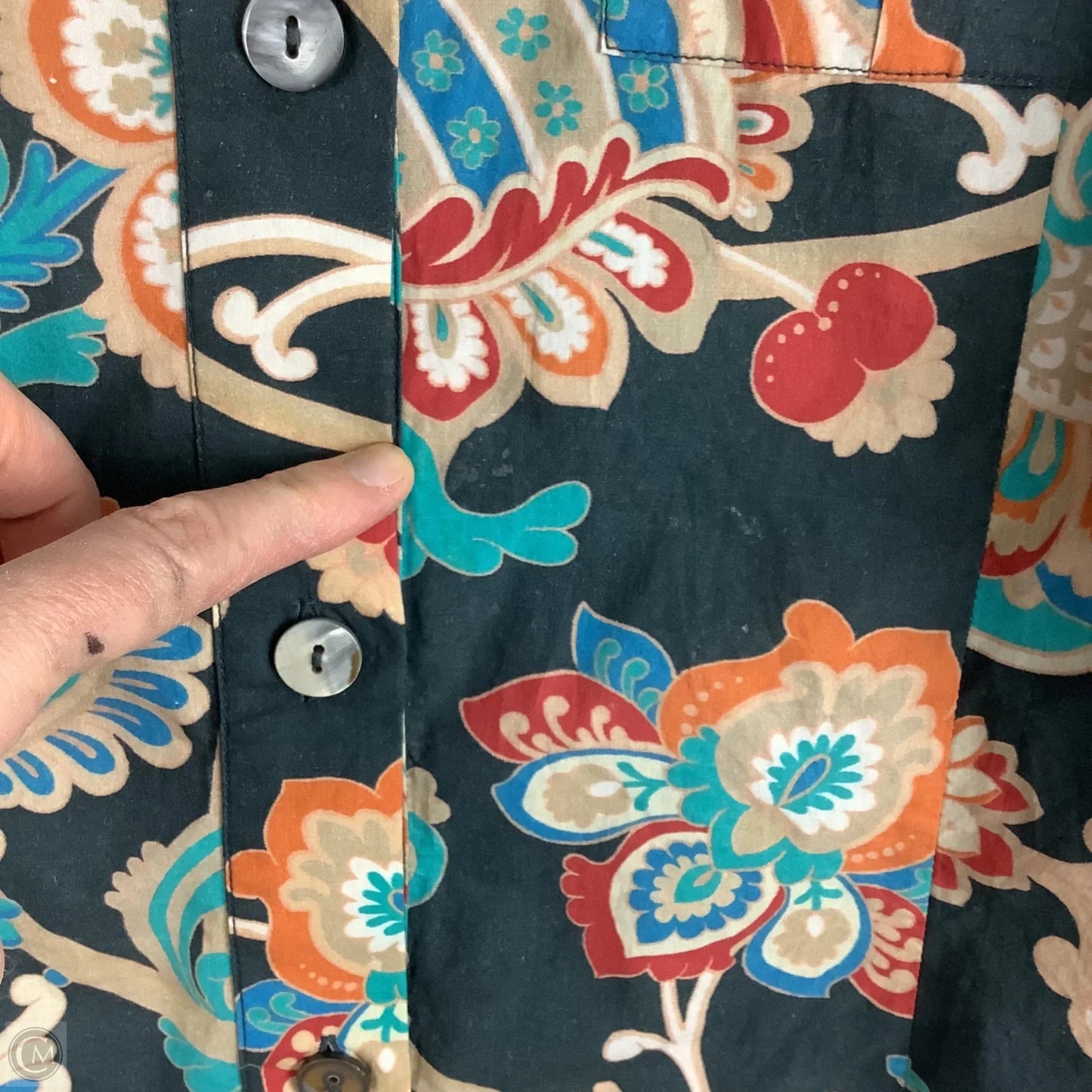 Dress Party Long By Cmc In Floral Print, Size: M