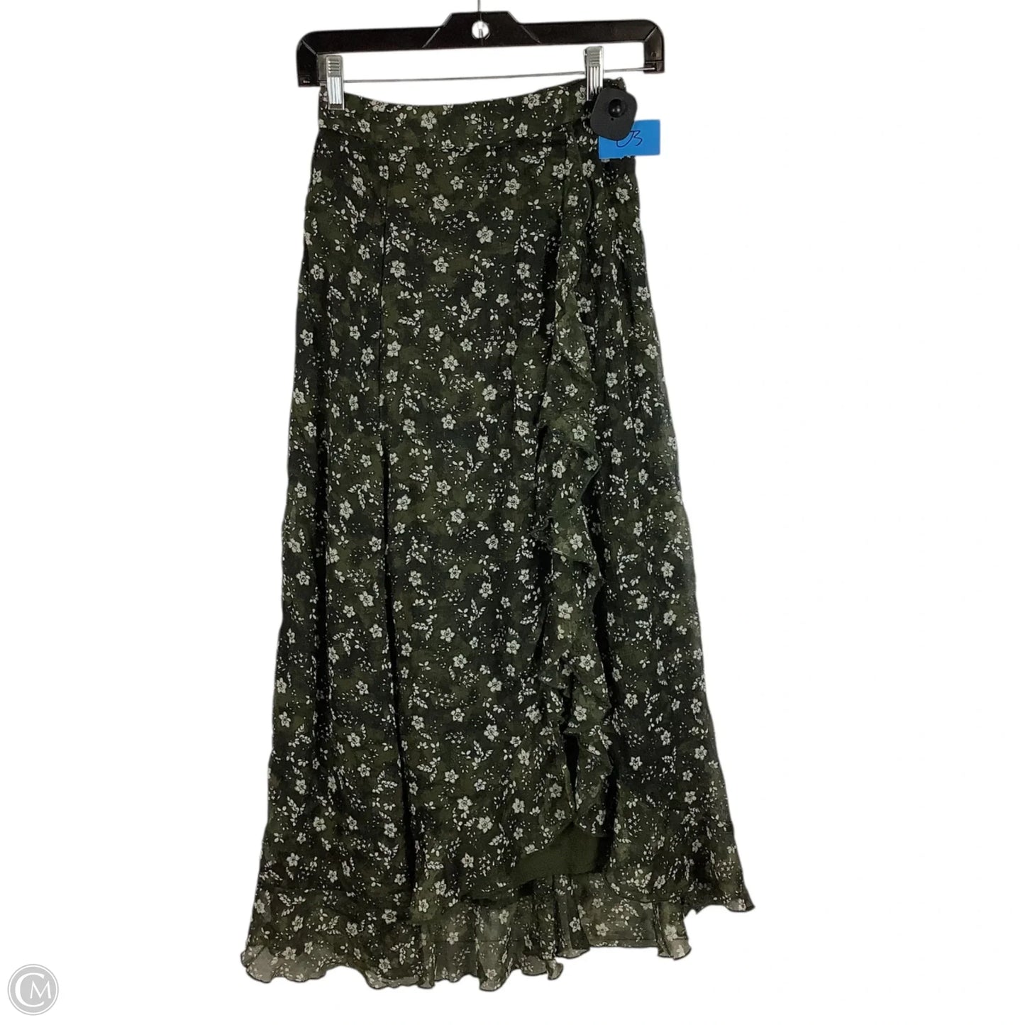 Skirt Maxi By Old Navy In Green, Size: S