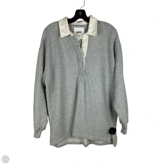 Sweatshirt Collar By Aerie In Grey, Size: Xs