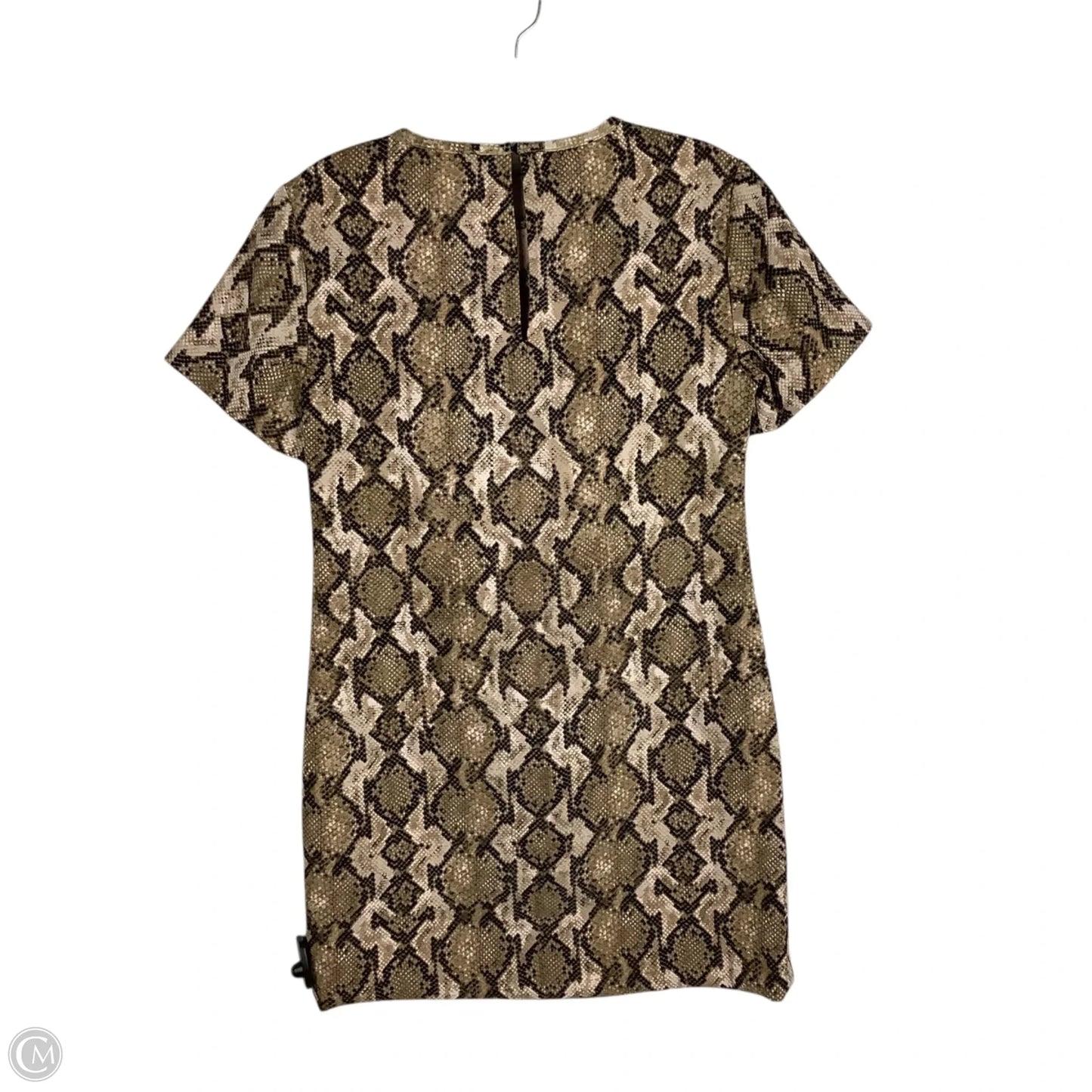 Dress Party Short By Michael By Michael Kors In Snakeskin Print, Size: Xs