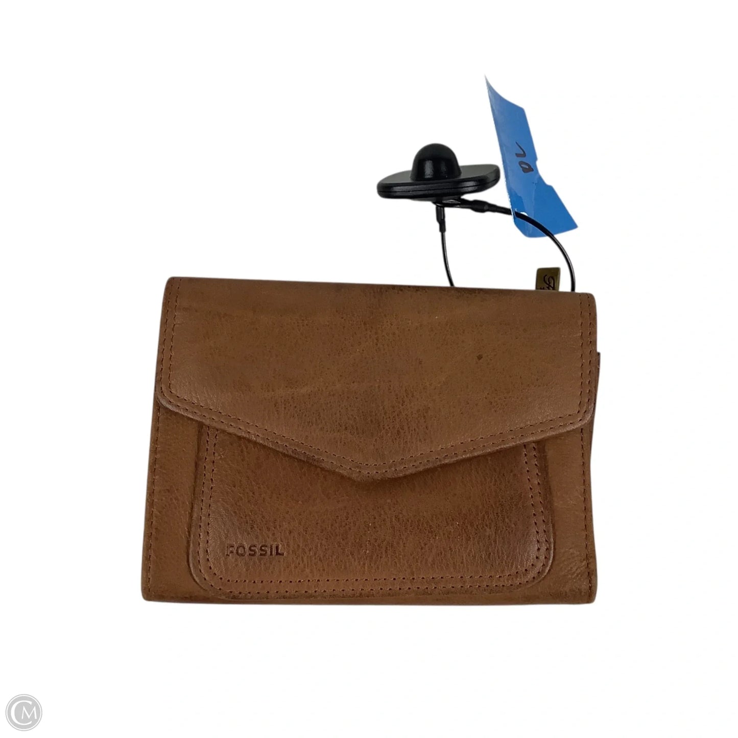 Wallet Leather By Fossil, Size: Medium