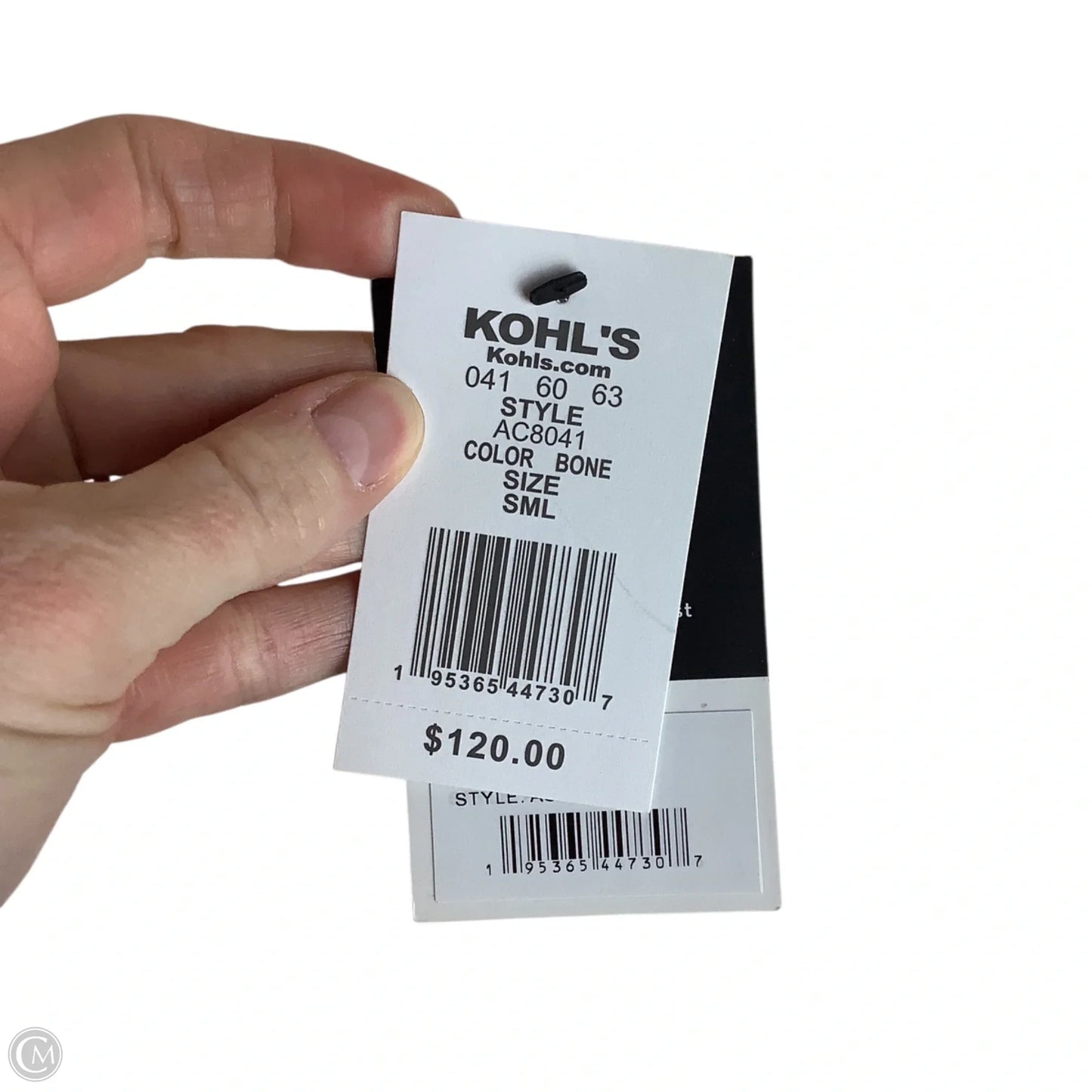 Coat Trench Coat By Nine West In Cream, Size: S