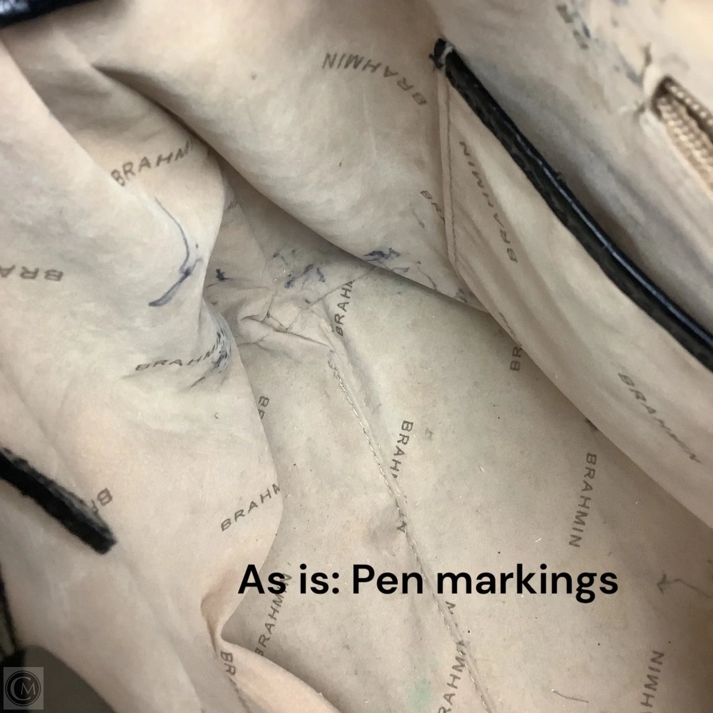 Handbag Designer By Brahmin, Size: Medium