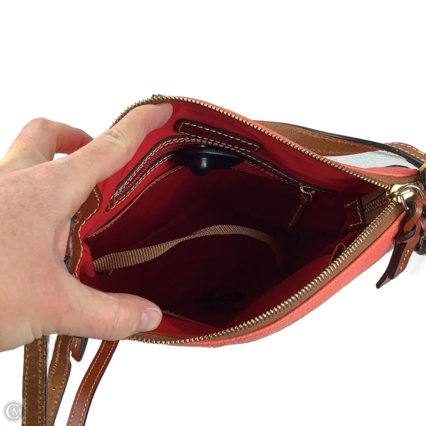 Crossbody Designer By Dooney And Bourke, Size: Medium