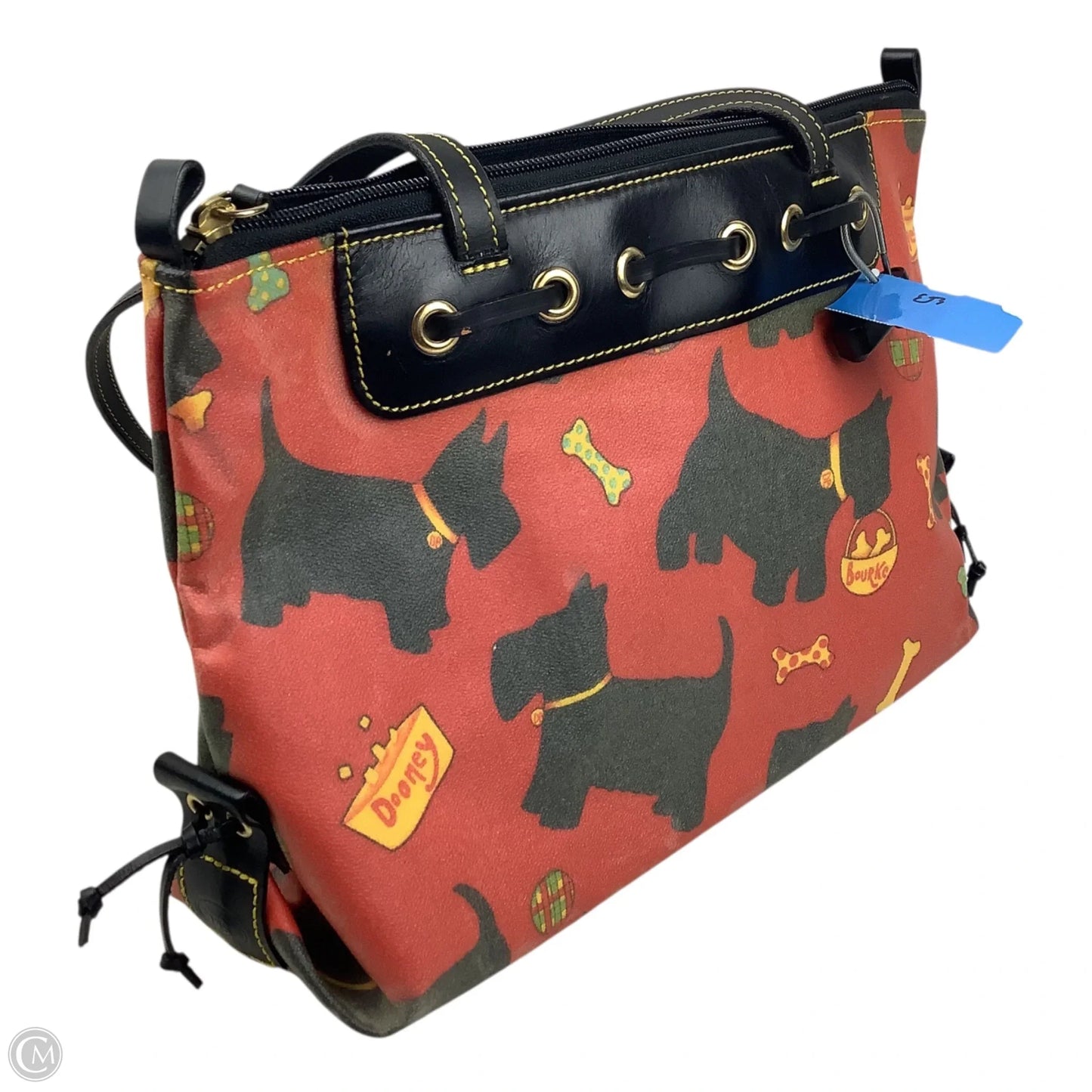 Crossbody Leather By Dooney And Bourke, Size: Medium