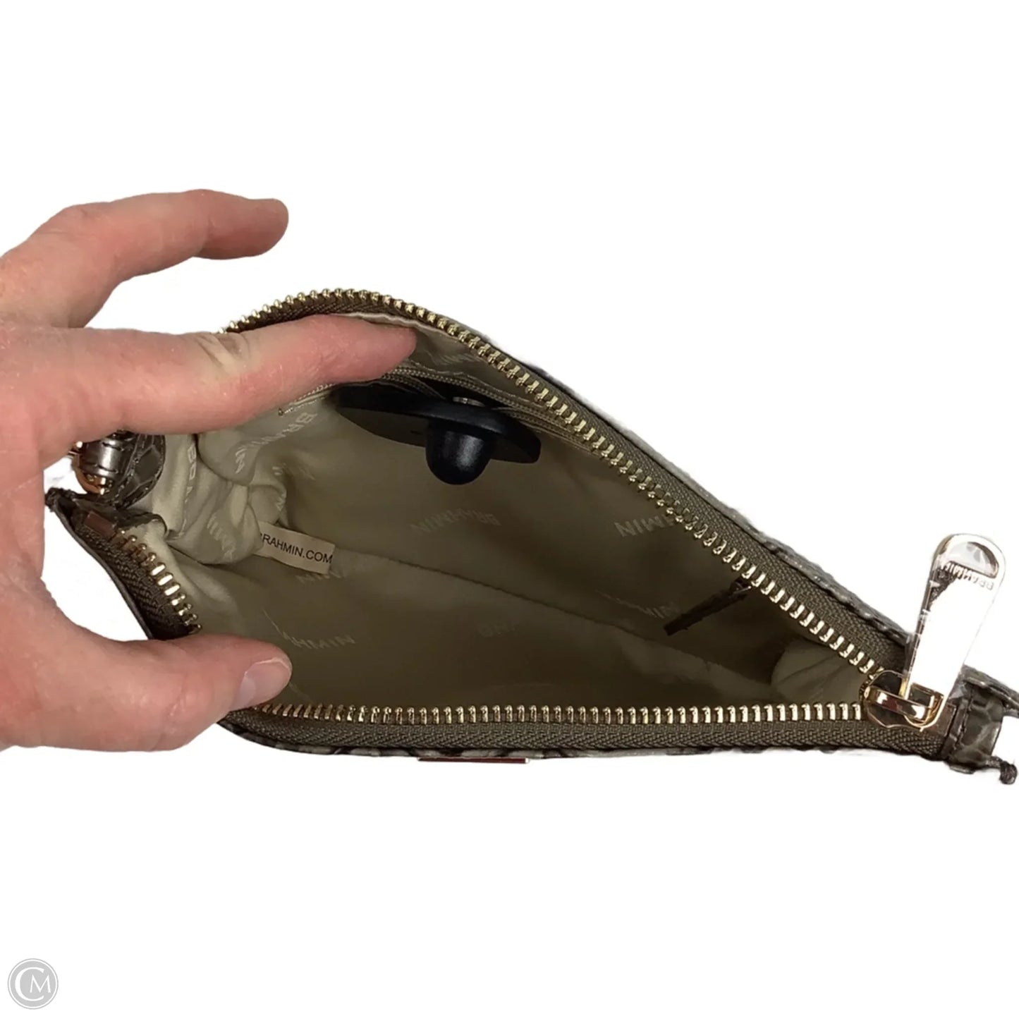 Wristlet Designer By Brahmin, Size: Large