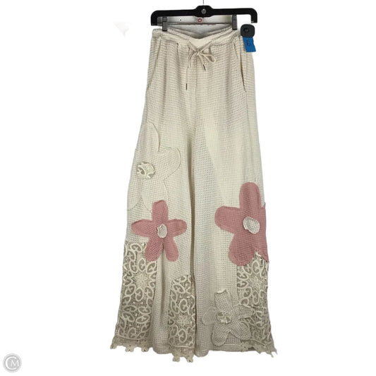 Pants Lounge By David Alexander In Cream, Size: S