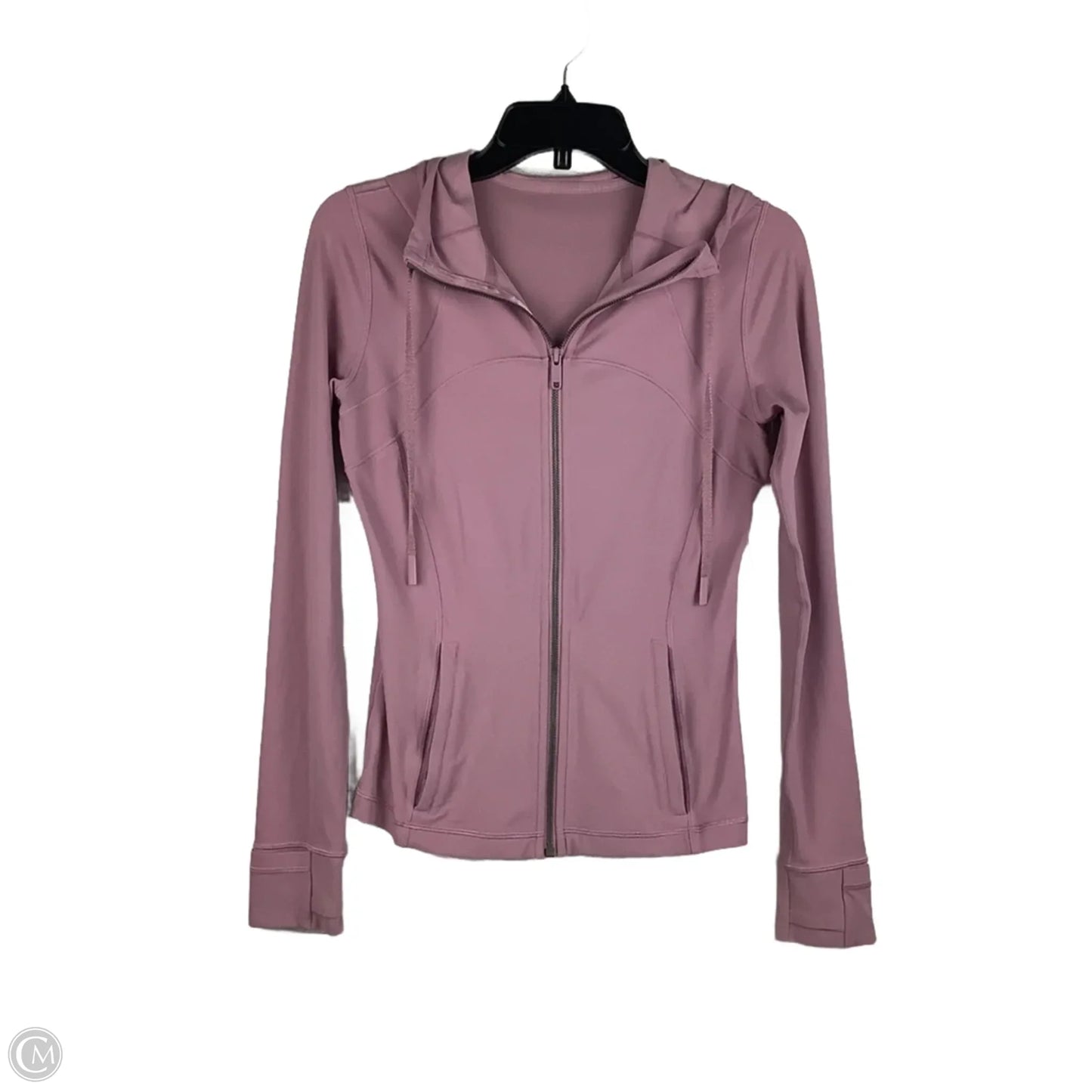 Athletic Jacket By Lululemon In Purple, Size: 6