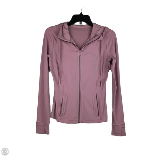 Athletic Jacket By Lululemon In Purple, Size: 6