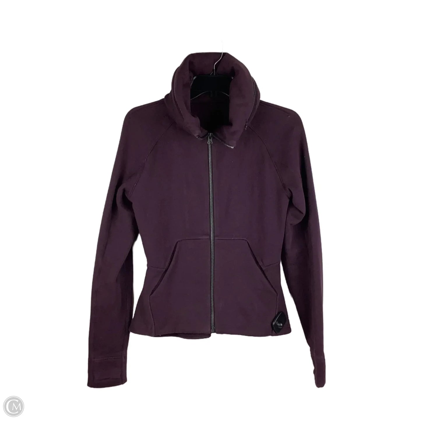 Athletic Jacket By Lululemon In Purple, Size: 4