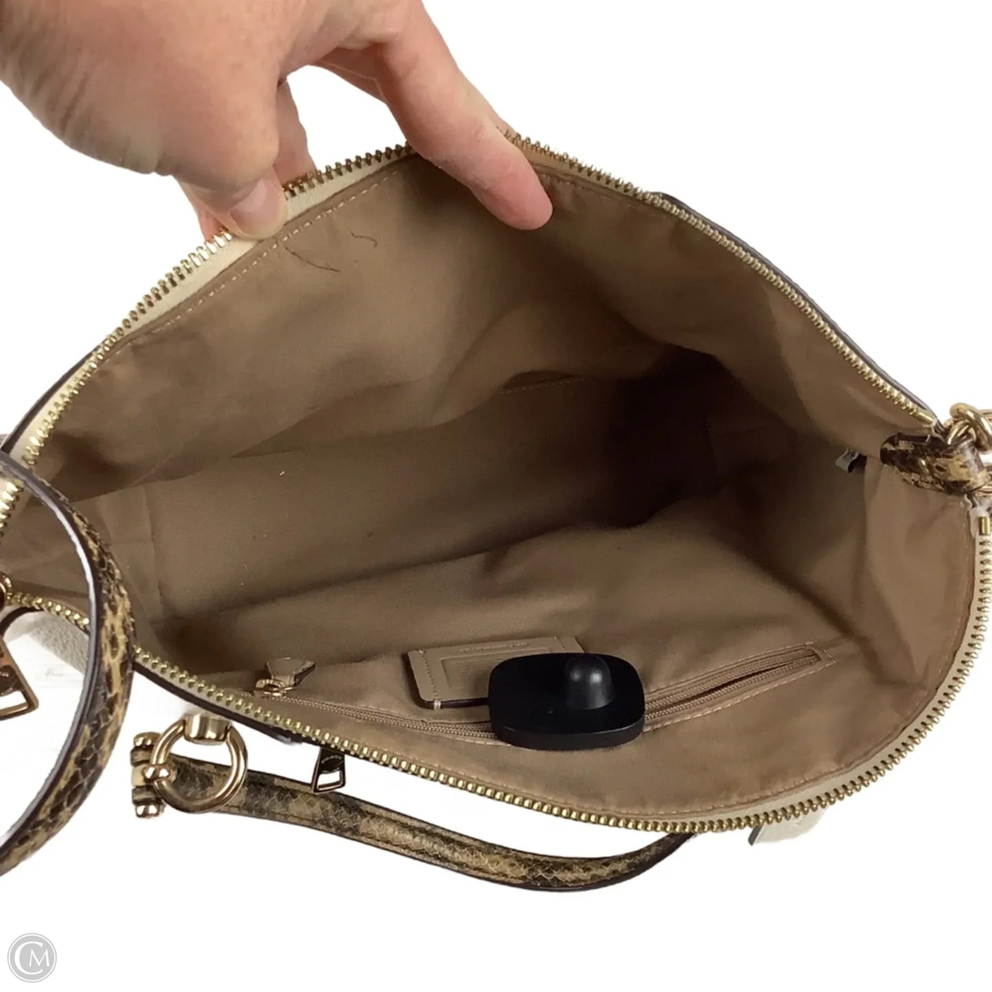 Crossbody Designer By Coach, Size: Medium