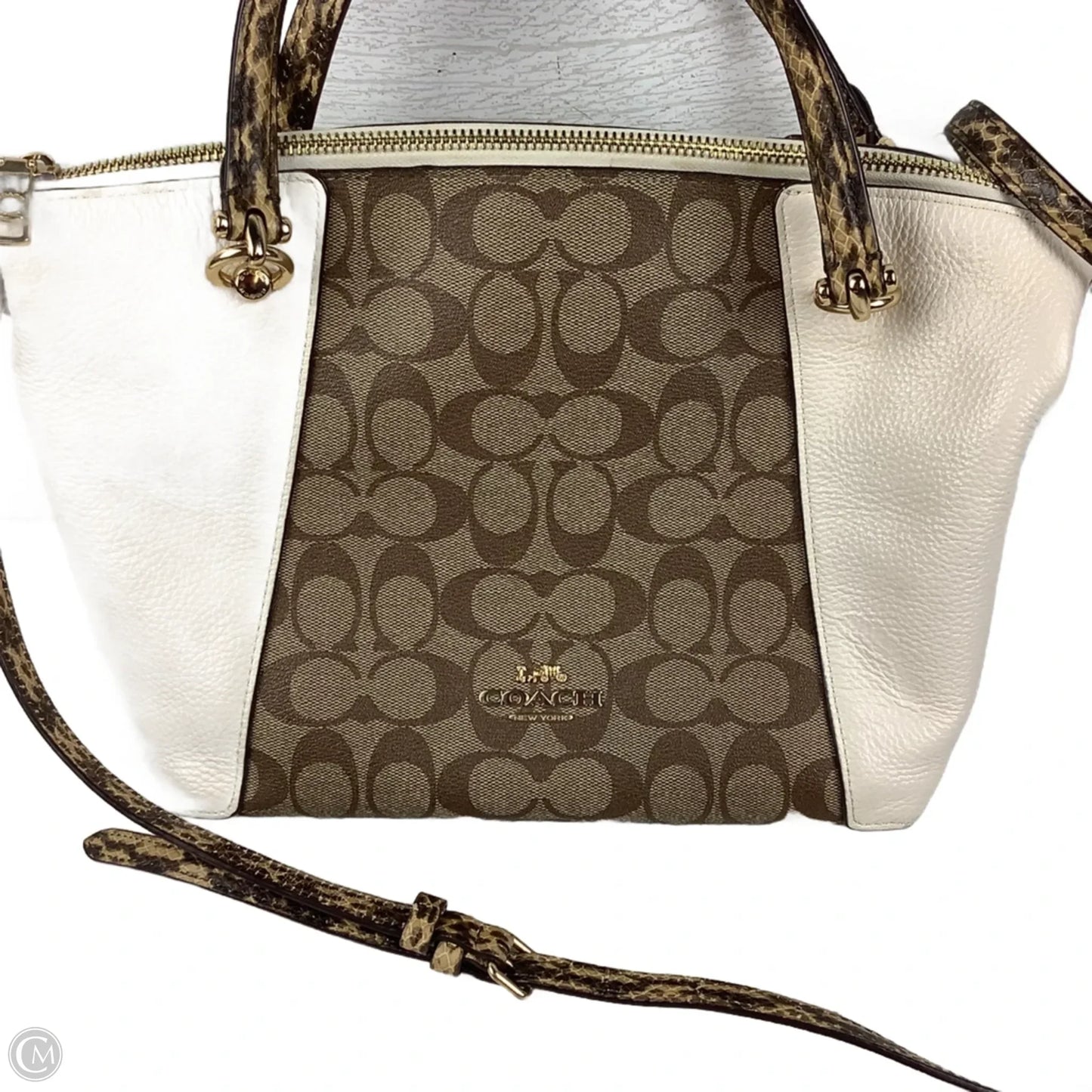 Crossbody Designer By Coach, Size: Medium