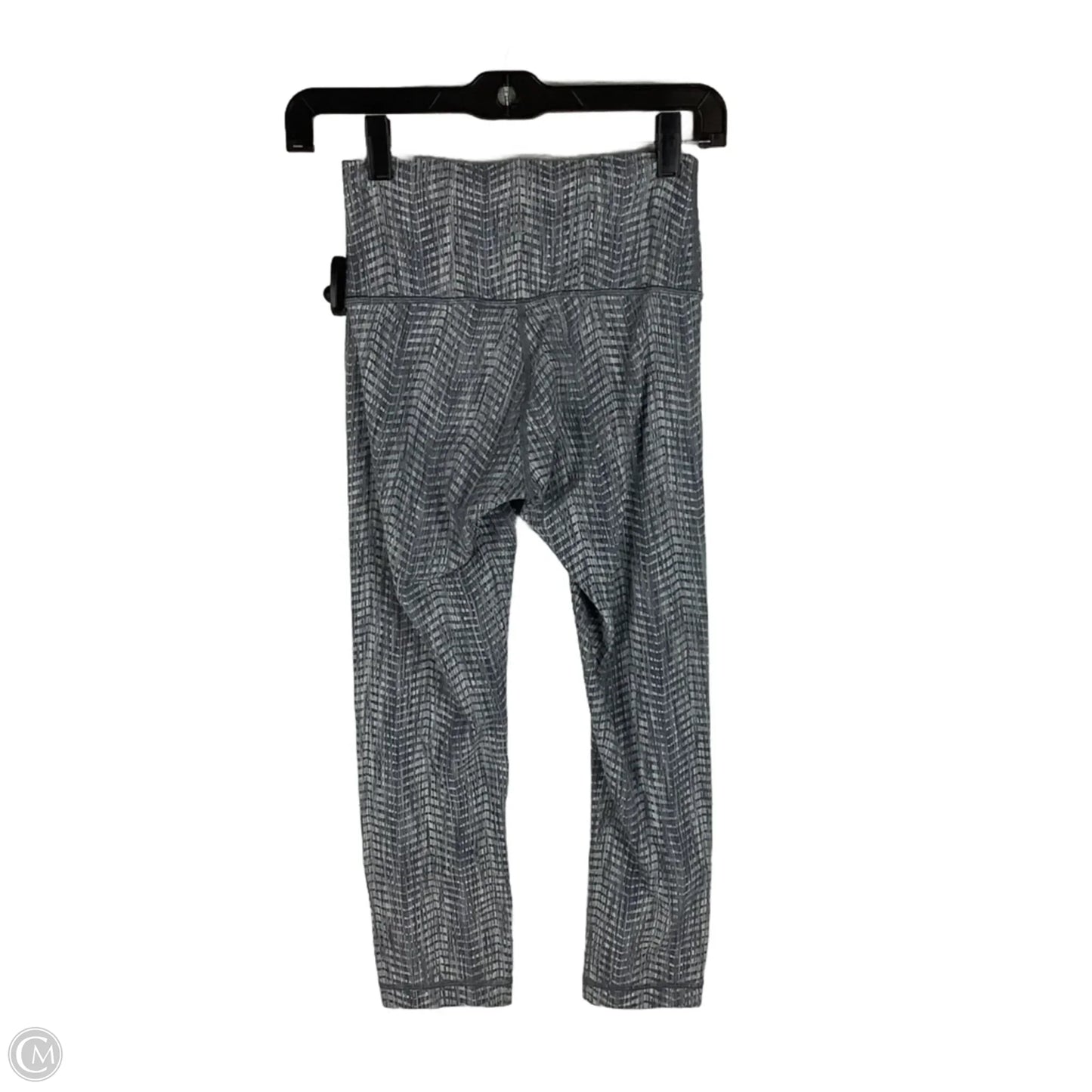 Athletic Capris By Lululemon In Grey, Size: 4