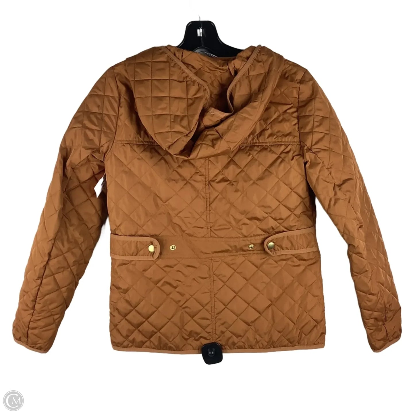 Coat Puffer & Quilted By J. Crew In Orange, Size: Xxs