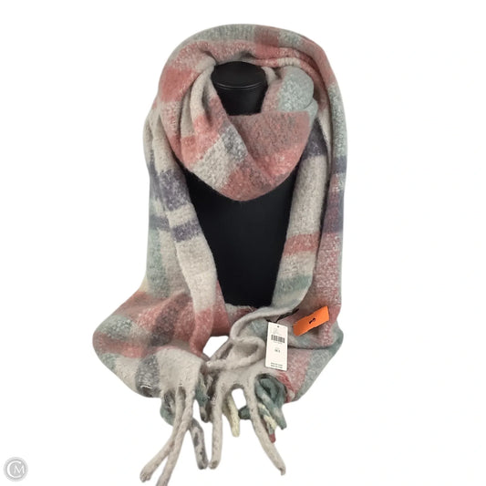 Scarf Winter By Anthropologie In Plaid Pattern