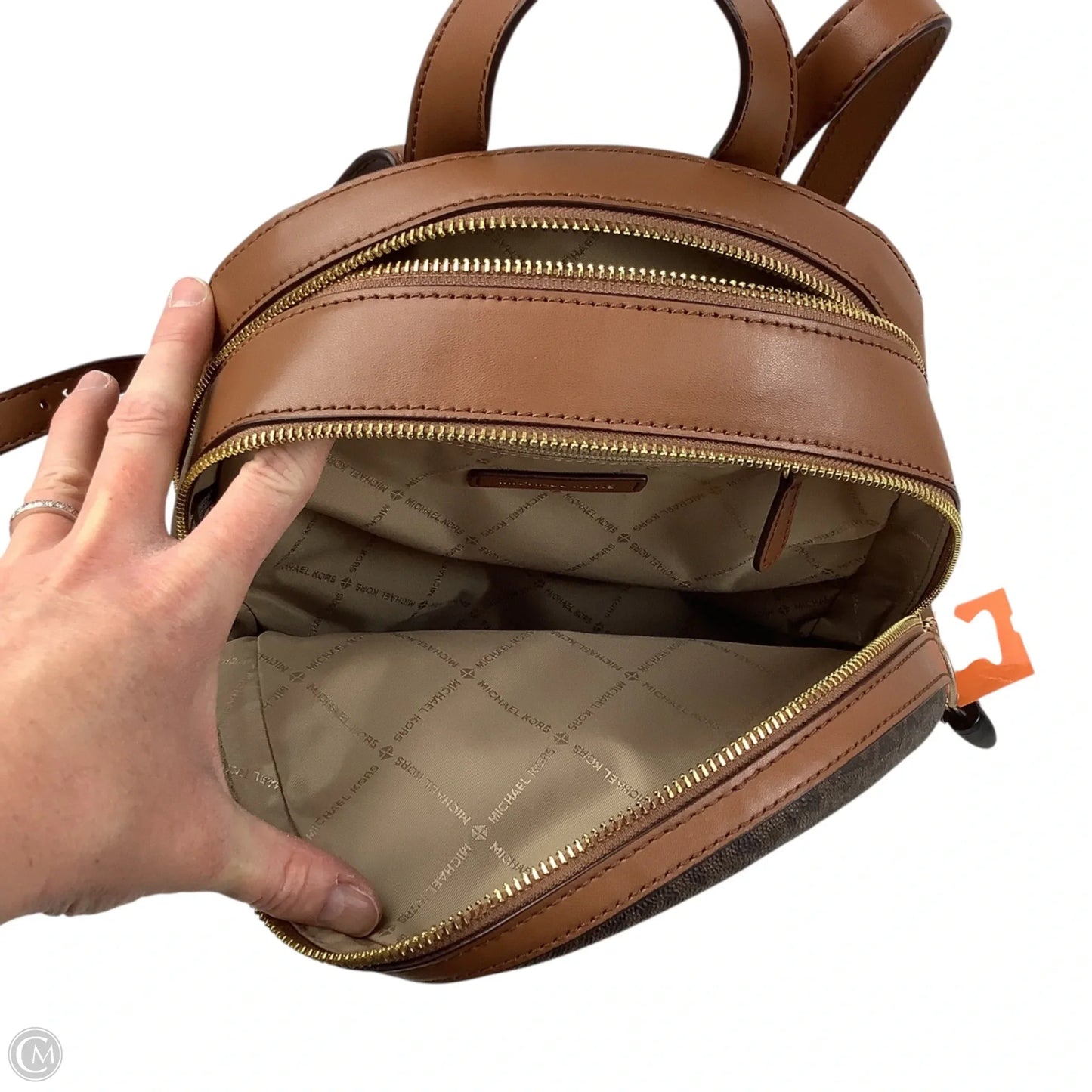 Backpack Designer By Michael Kors, Size: Medium