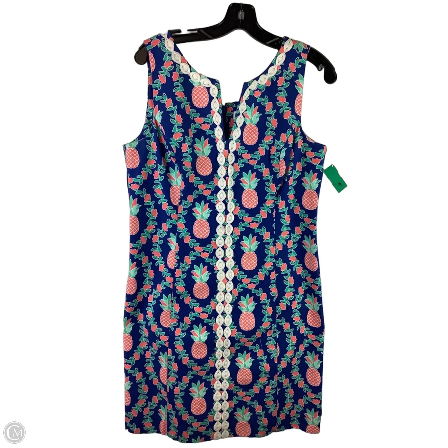 Dress Work By Crown And Ivy In Blue & Pink, Size: 12