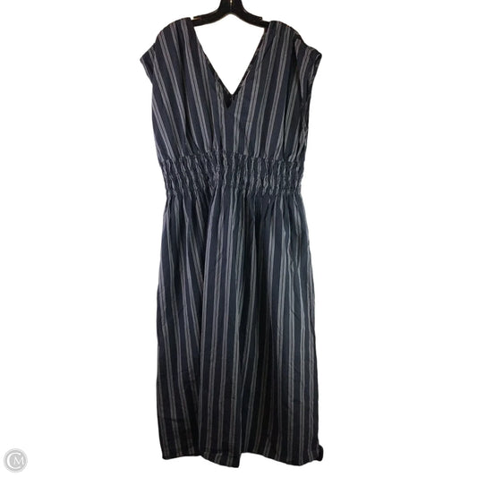 Dress Casual Maxi By Universal Thread In Striped Pattern, Size: Xl