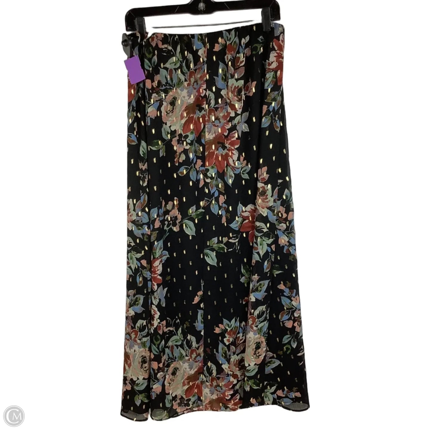 Skirt Maxi By Halogen In Floral Print, Size: S
