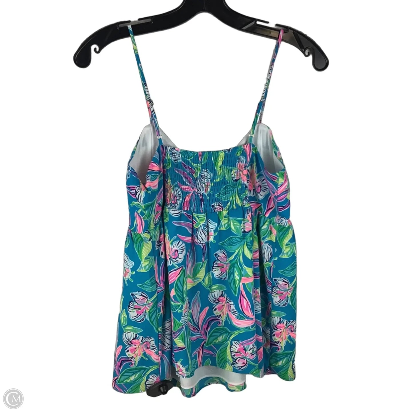 Top Sleeveless Designer By Lilly Pulitzer In Teal, Size: 2