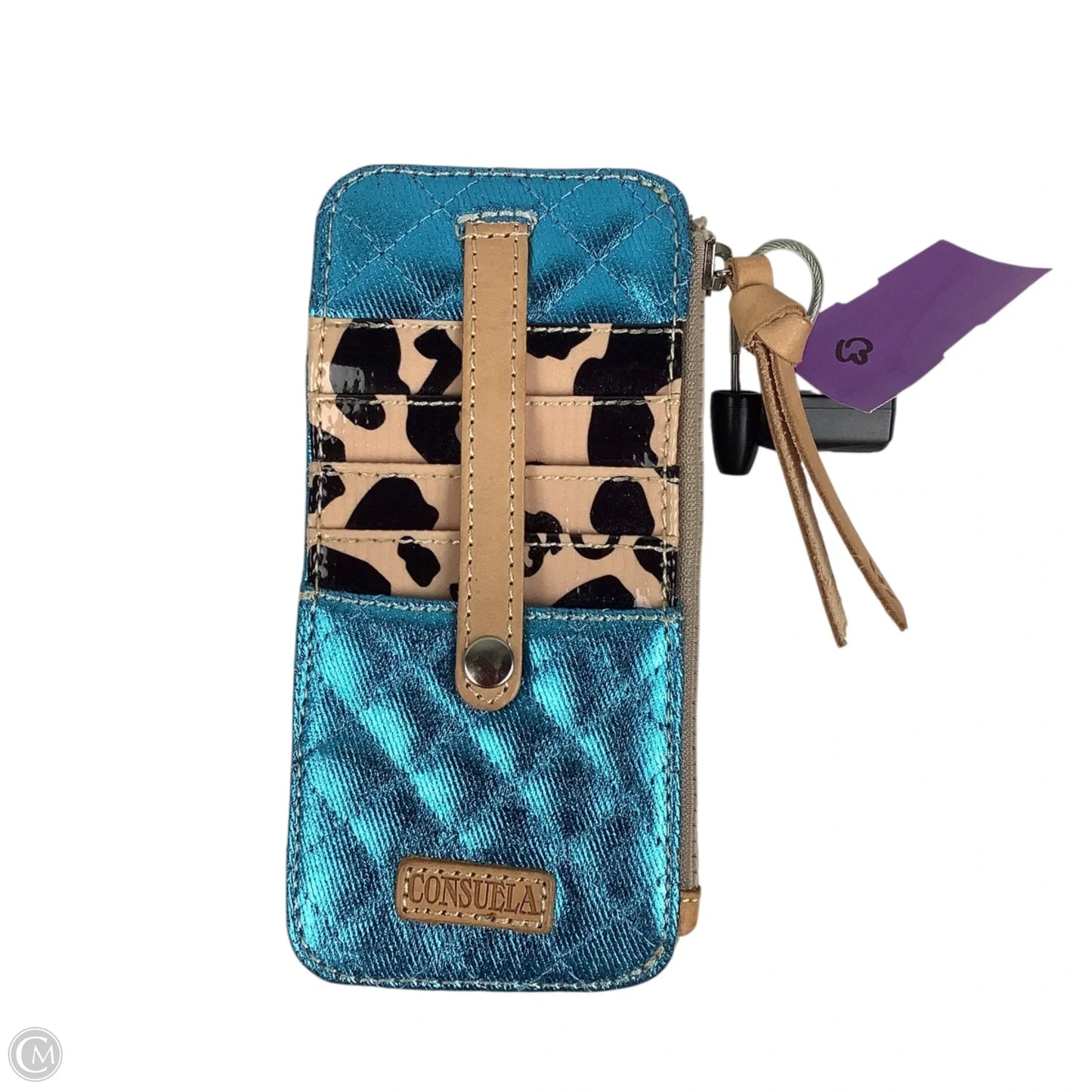 Wallet Leather By Consuela, Size: Medium