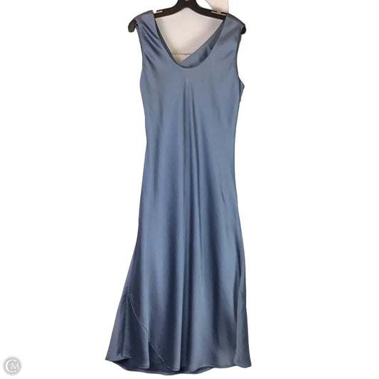 Dress Party Long By White House Black Market In Blue, Size: 10