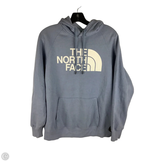 Sweatshirt Hoodie By The North Face In Blue, Size: M