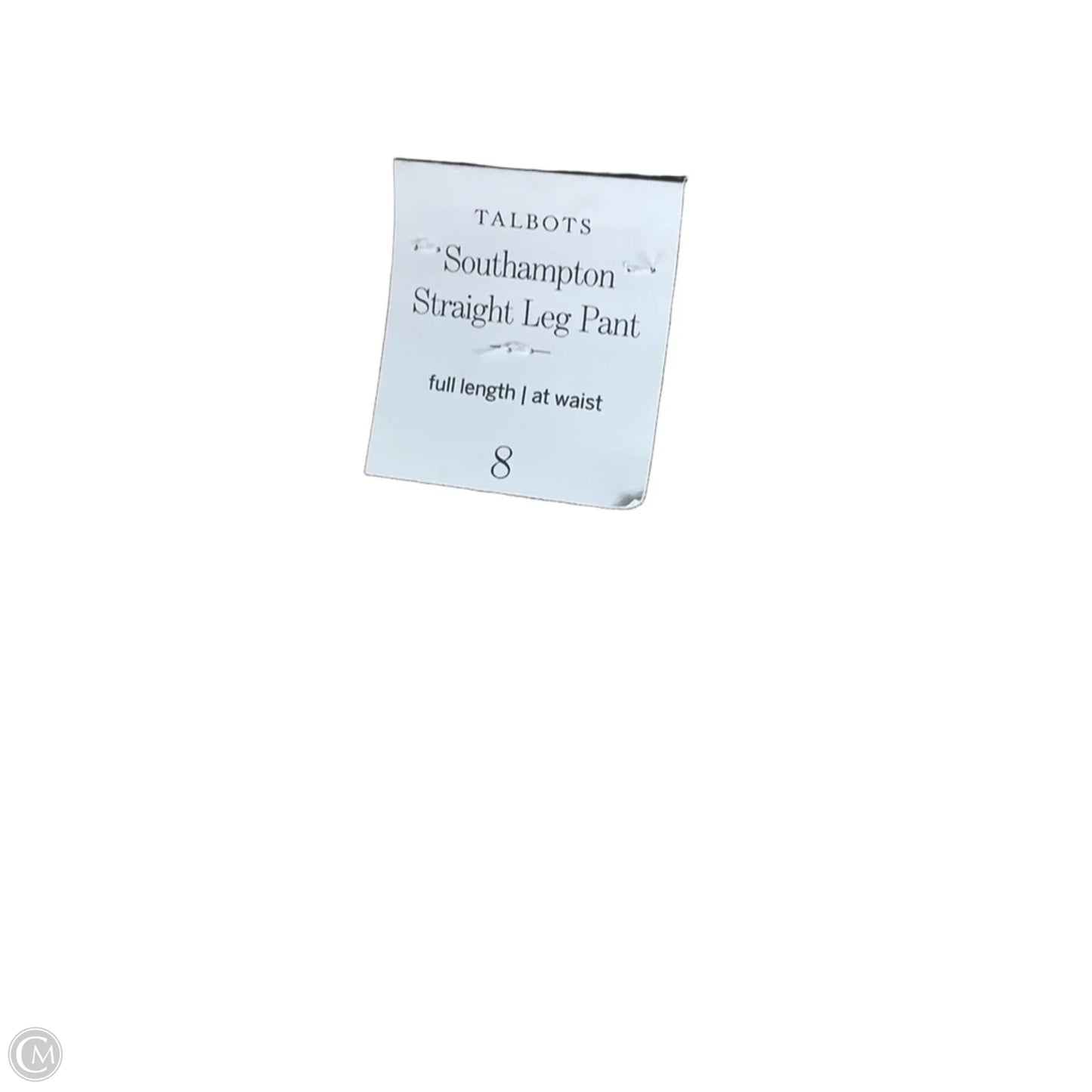 Pants Linen By Talbots In Tan, Size: 8 100% linen