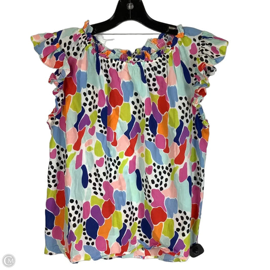 Top Short Sleeve By Thml In Multi-colored, Size: S
