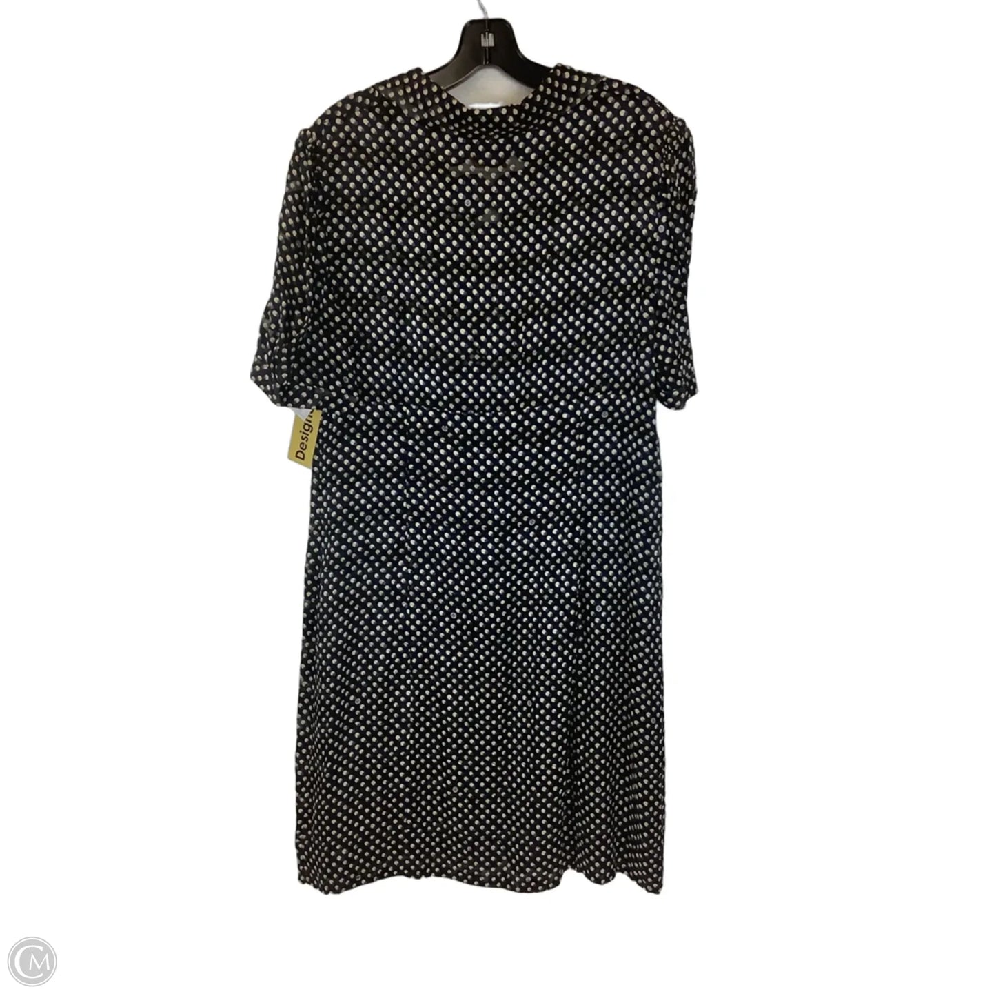 Dress Designer By Tory Burch In Polkadot Pattern, Size: 12