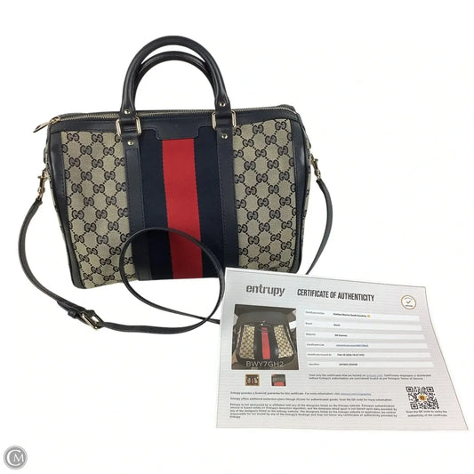 Handbag Luxury Designer By Gucci, Size: Medium