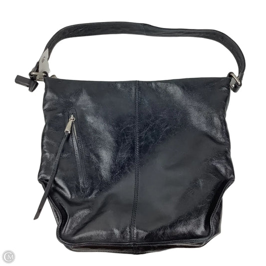 Handbag Leather By Hobo Intl, Size: Medium