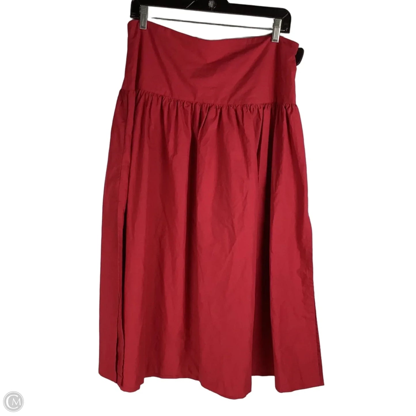 Skirt Maxi By Gap In Red, Size: Mp