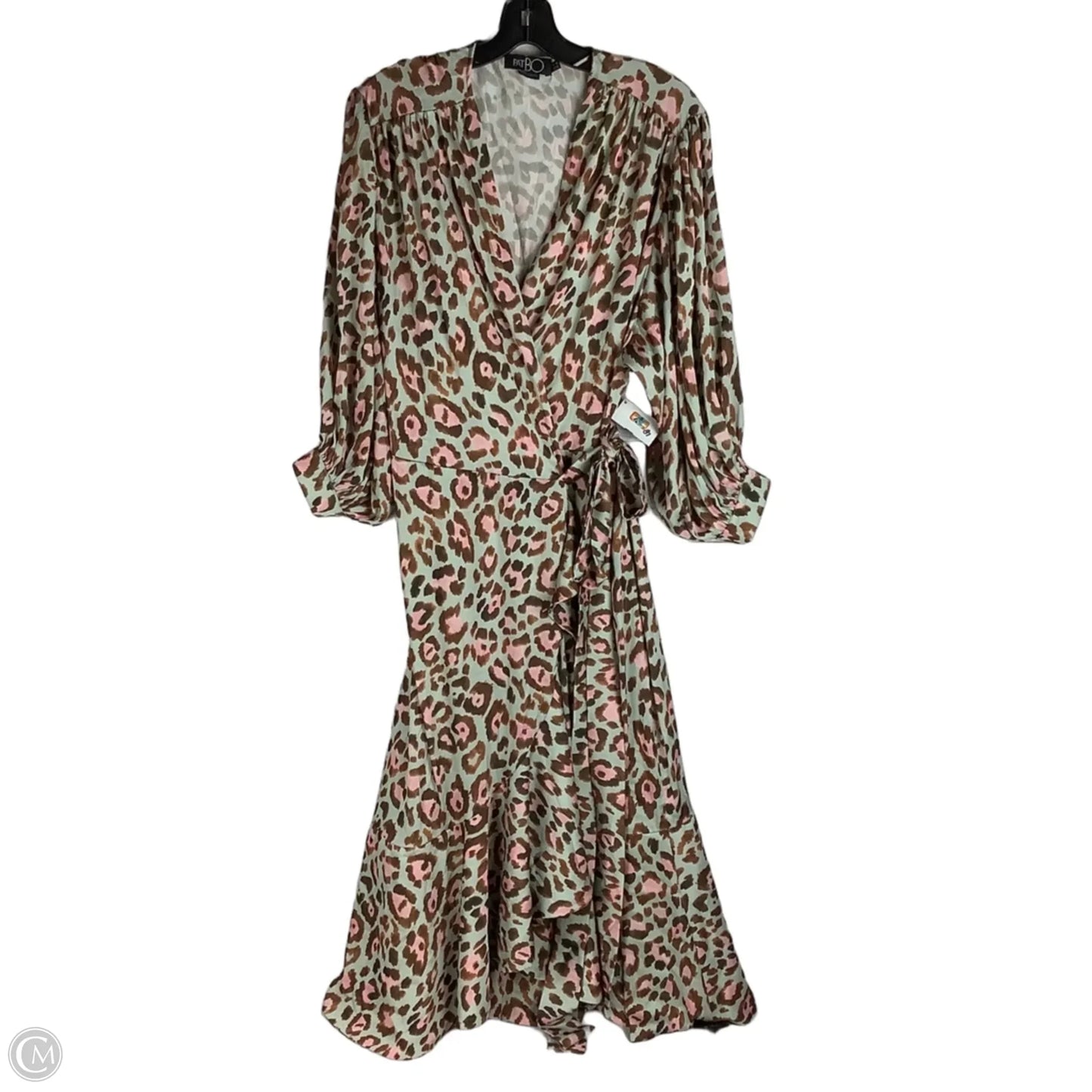 Dress Casual Maxi By Patbo In Animal Print, Size: 12