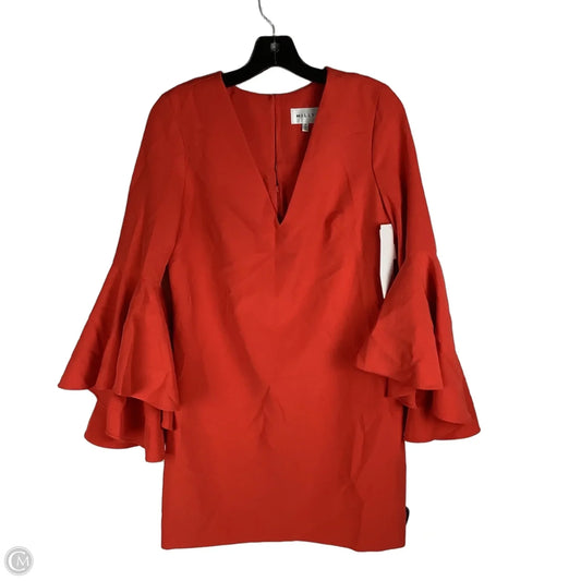 Dress Designer By Milly In Orange, Size: 4