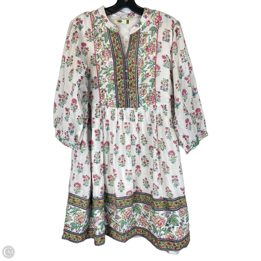 Dress Party Midi By Cmb In Floral Print, Size: L