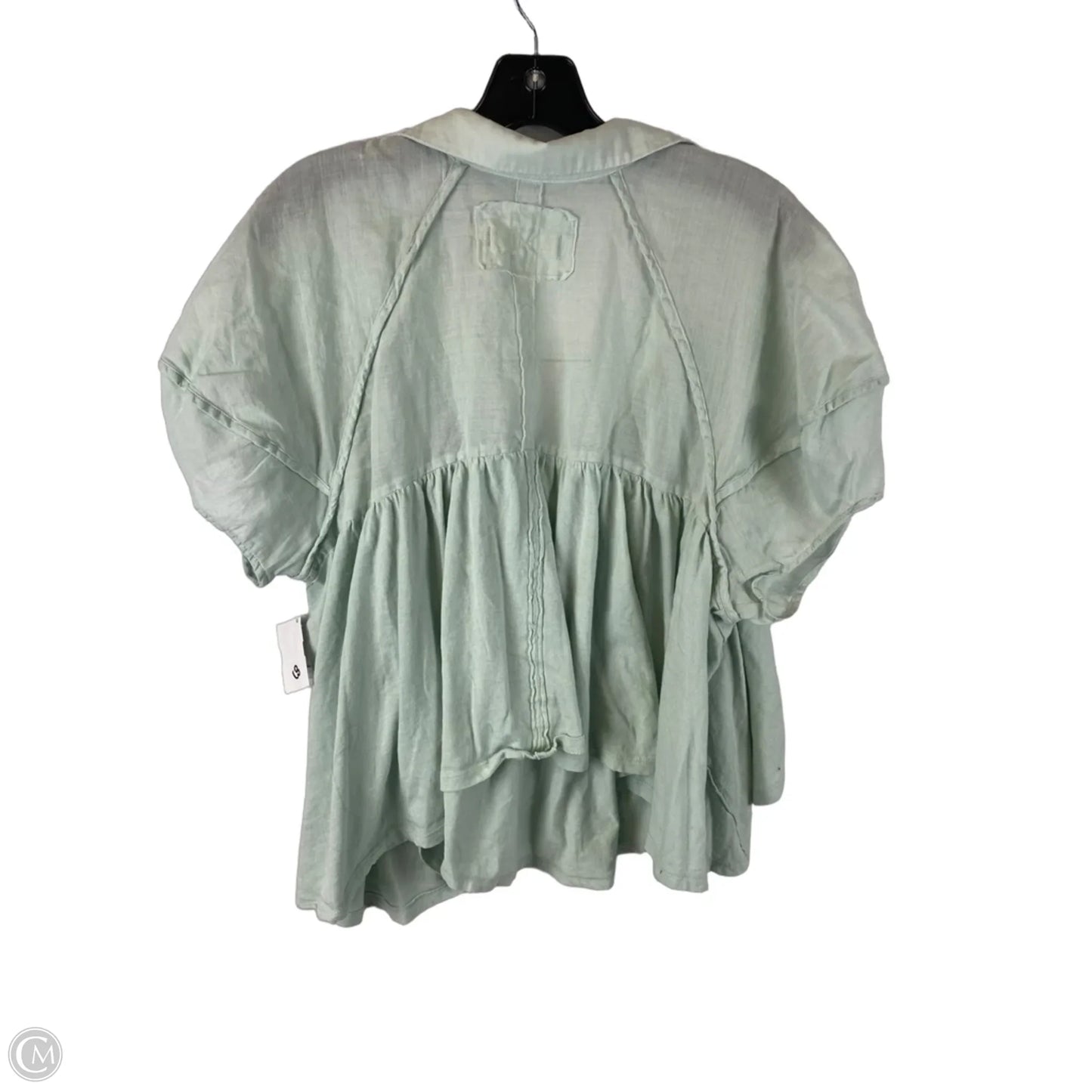 Top Short Sleeve By We The Free In Blue, Size: Xs