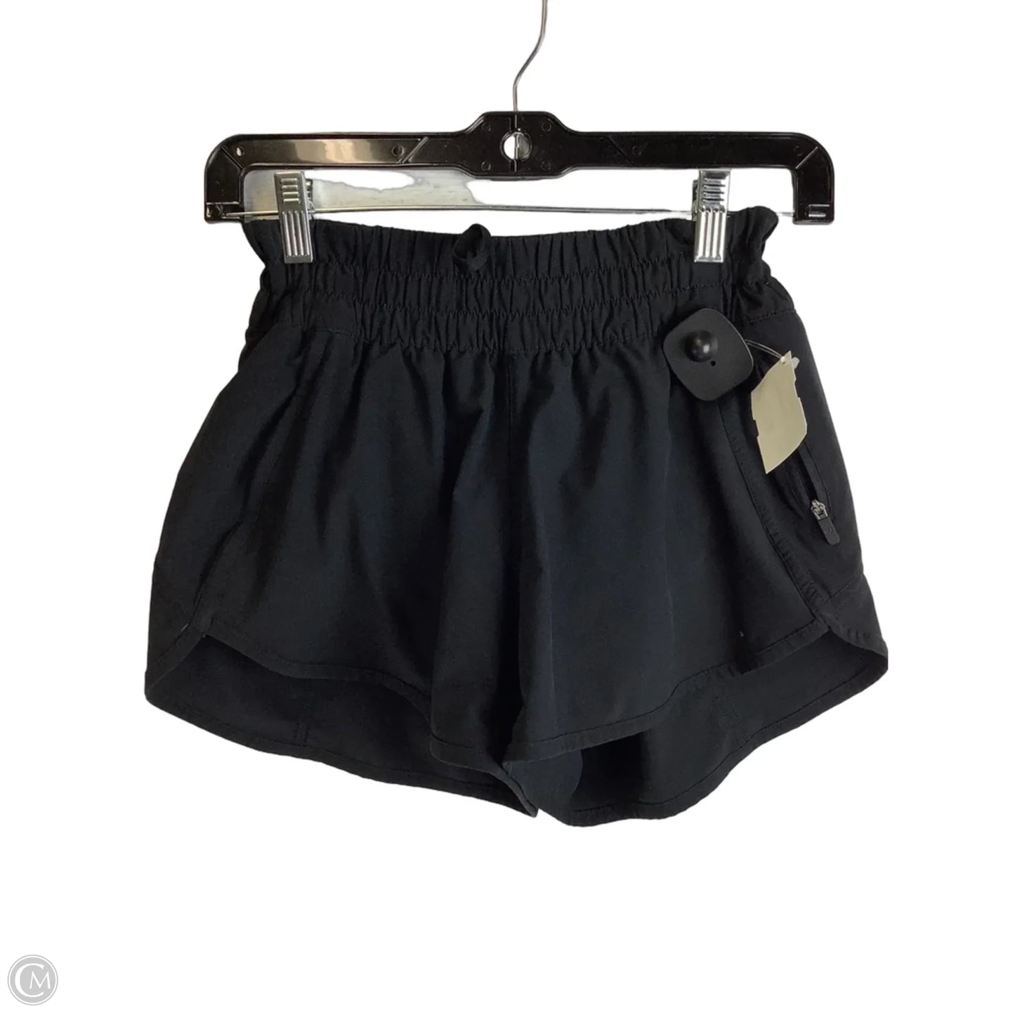 Athletic Shorts By Lululemon In Black, Size: 6