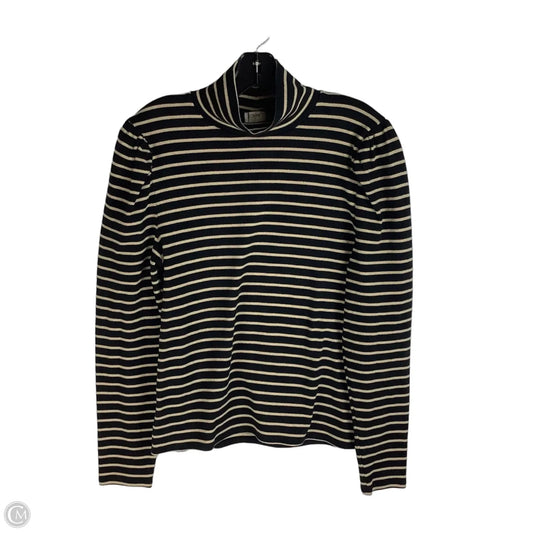 Top Long Sleeve By J. Crew In Striped Pattern, Size: Xl