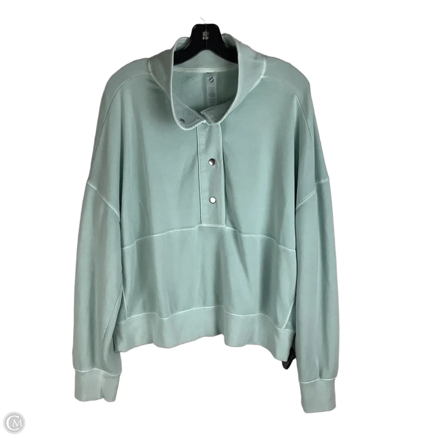 Sweatshirt Collar By Lou And Grey In Blue, Size: Xl