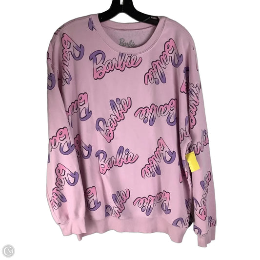 Top Long Sleeve Basic By Clothes Mentor In Pink, Size: Xl