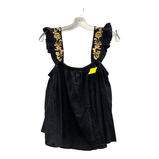 Top Sleeveless By Madewell In Black, Size:Xl