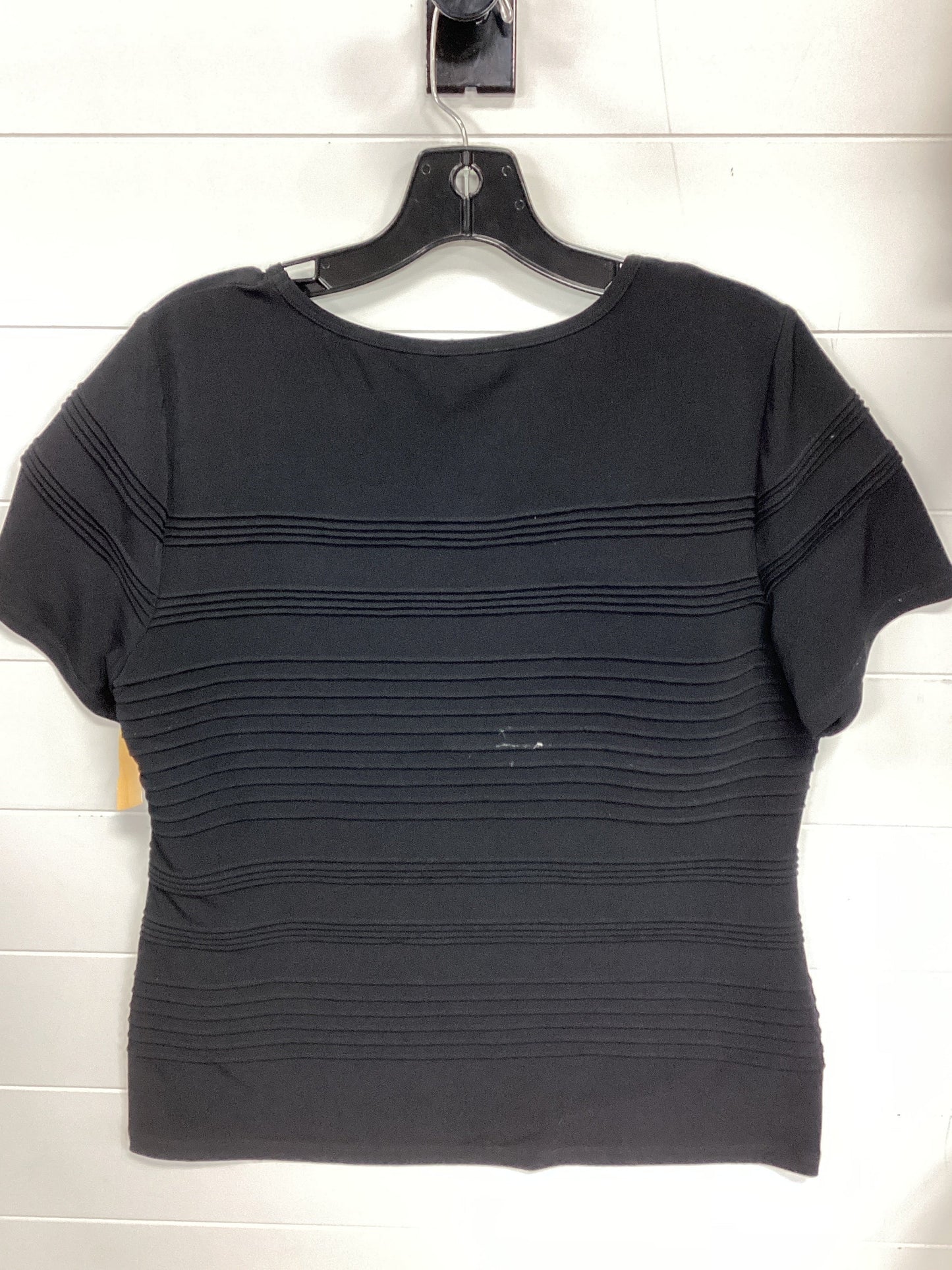 Top Ss By Calvin Klein In Black, Size:Xl