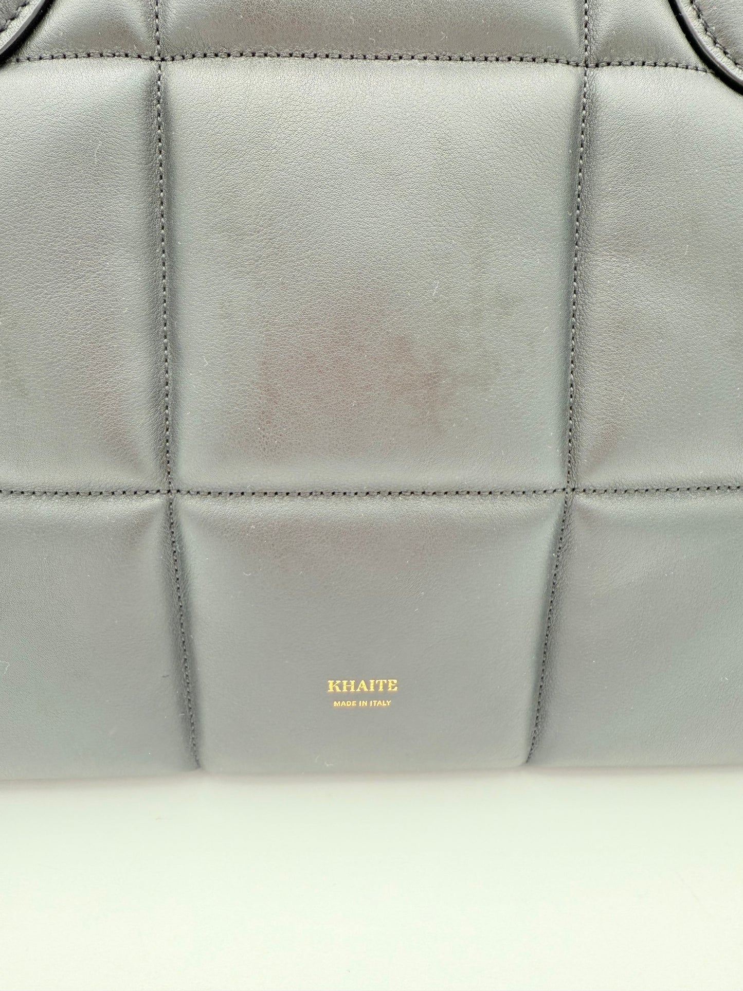 Handbag Leather By Khaite, Size: Large