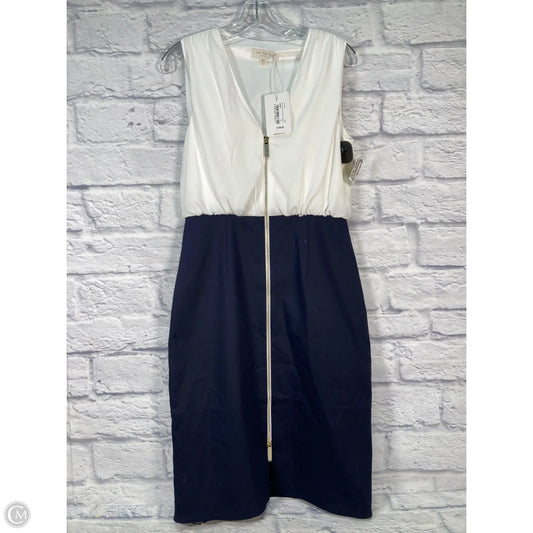 Dress Party Midi By Ted Baker In Blue & White, Size: M